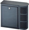 Outdoor Post Box Metal Mailboxes Bulk Mail Organizer Drop Box Galvanized Sheet Mailbox Wall Mount Mailbox with Lock Safer