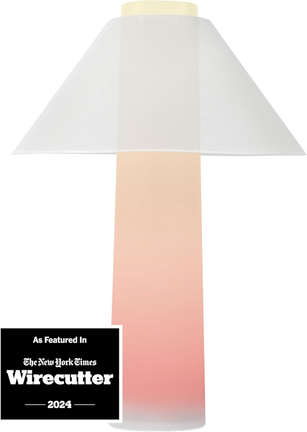 Loftie Smart Lamp - Sunrise Alarm, Wake-Up Light, Custom Color Modes, Nightstand Lamp Room Decor, Red Lights for Sleep, Morning & Evening Routines, Modern Table Lamps for Bedroom Decor, Office (White)