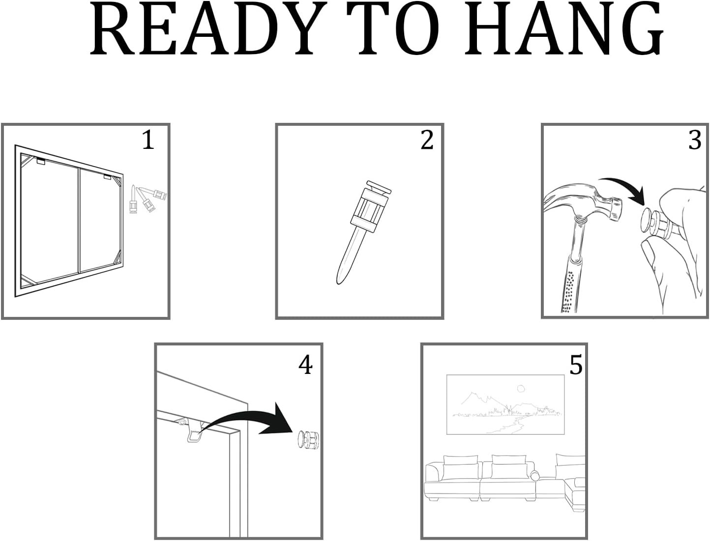 Highland Cow Wall Art - Rustic Farmhouse Wall Art for Country Wall Decor, Vintage Artwork for Walls, Framed Pictures for Living Room, Large Canvas Painting for Bedroom Above Bed 24×48IN