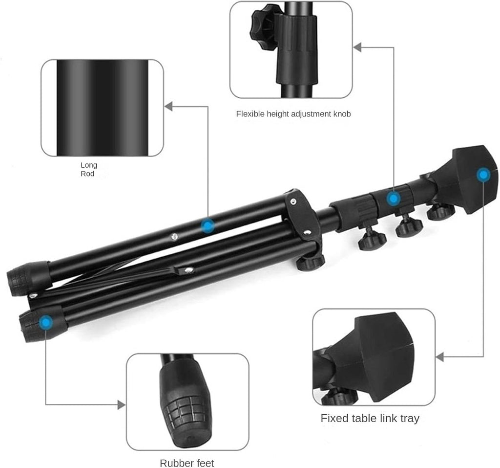 Sheet Music Stand Meatl Music Stand Portable Music Stand Detachable Musical Instruments for Piano Violin Guitar Music Stand Holder