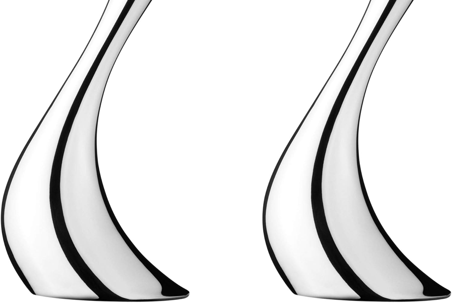 Georg Jensen Cobra Medium Candle Holder Set of 2