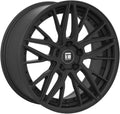 ALLOY RIM/WHEEL TOUREN TR93 3293 SATIN BLACK/BLACK RIVET 18X8 5-114.3 35MM 72.6MM (PRICE IS PER RIM) CENTER CAP INCLUDED, LUGS & HUB RINGS NOT INCLUDED