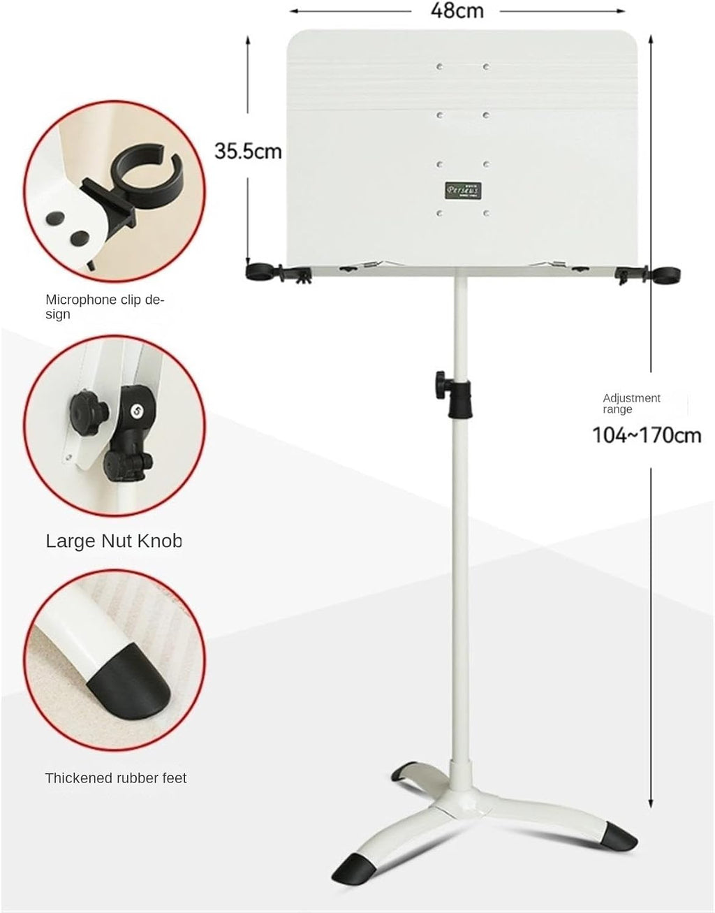 Sheet Music Stand Sturdy Music Stand Adjustable Height Violin Music Stand Foldable Music Stand Music Stand Holder
