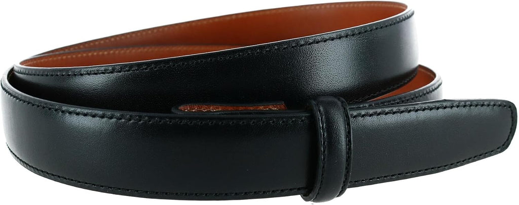 Trafalgar Cortina Leather Belt Strap - 1 inch wide (25mm)