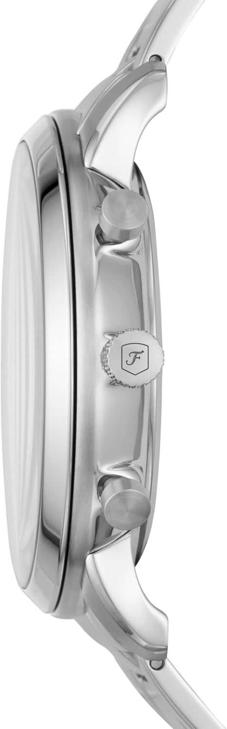 Fossil Men's Watch, Neutra Quartz Stainless Steel Chronograph Watch for Men