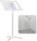 WORDFUN Adjustable Sheet Music Stand, Violin Guitar Music Stand, Acrylic Material, Orchestral Music Stand, 91-141cm Can Be Lifted, for Instrumental Performance, Reading