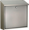 Stainless Steel Wall Mount Letterboxes Metal Mailbox Covers Mailbox Posts Package Lockers Envelopes Mailing Supplies