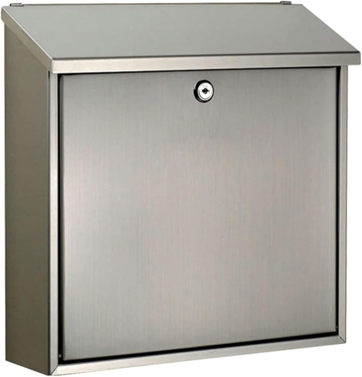 Stainless Steel Wall Mount Letterboxes Metal Mailbox Covers Mailbox Posts Package Lockers Envelopes Mailing Supplies