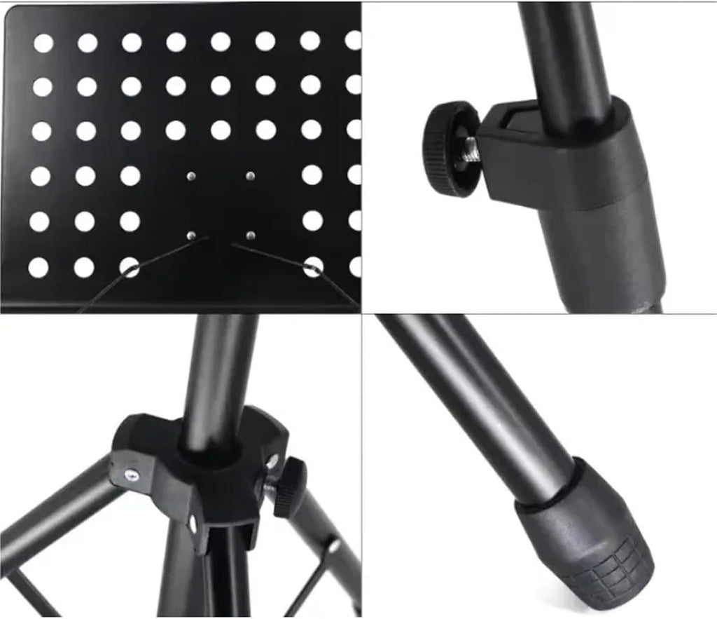 Music Stand Flat Sheet Music Stand Portable Thickening and Lifting Large Sheet Music Stand Guitar Violin Podium Sheet Music Stand