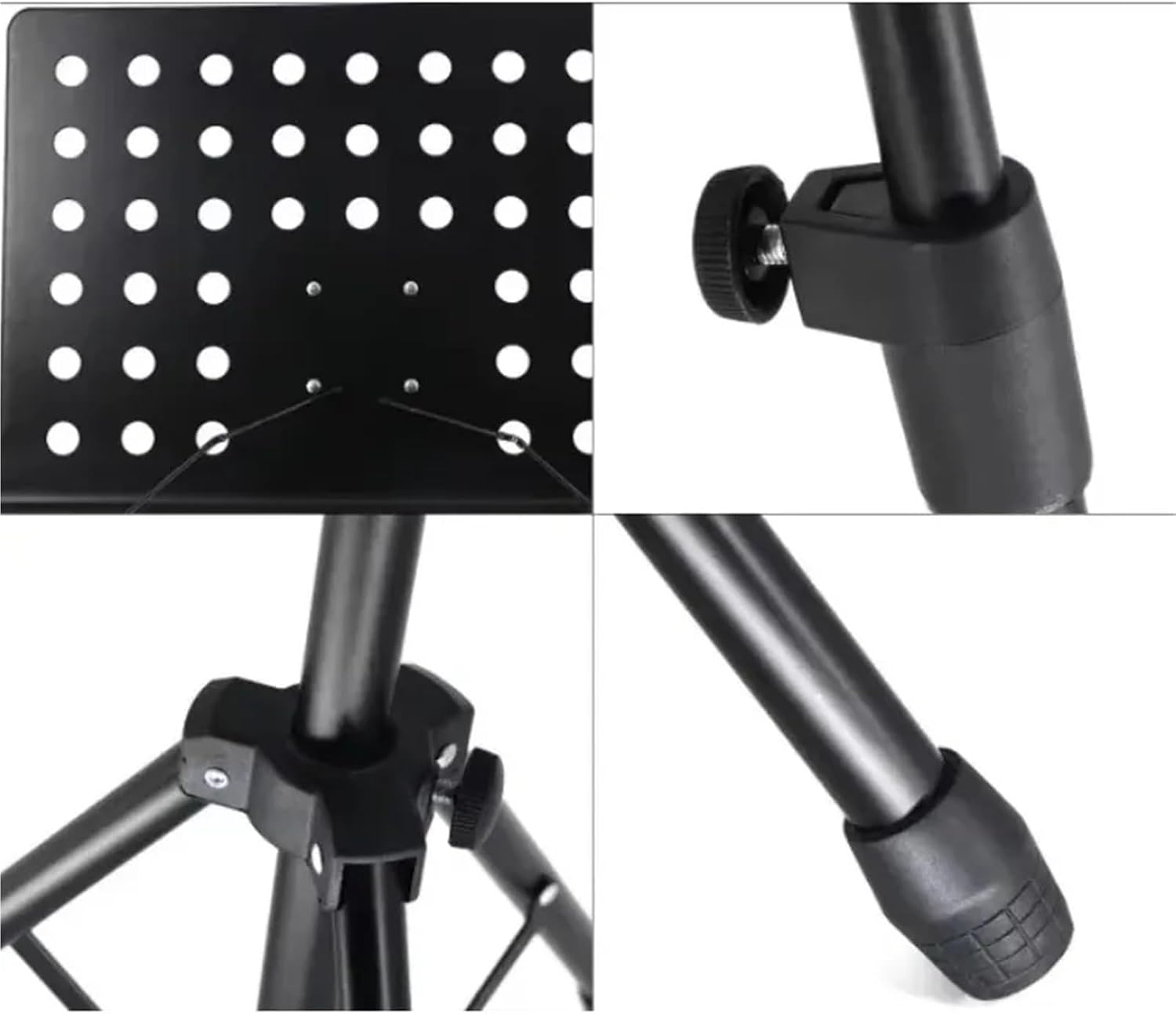 Music Stand Flat Sheet Music Stand Portable Thickening and Lifting Large Sheet Music Stand Guitar Violin Podium Sheet Music Stand