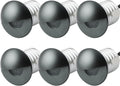 LED In-Ground Step Light- Half Moon Anti-Glare, 3W 12V-24V DC, Recessed Wall Lights, IP67 Waterproof, Buried Underground Outdoor Landscape Lighting,Warm White 3000K (6 Pack)