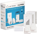 Lutron Caseta Smart Plug Start Kit for Lamps, 2 Plug-in Lamp Dimmer Switches with Smart Bridge and 2 Pico Remote, Compatible with Alexa, Apple HomeKit, and The Google Assistant, P-BDG-PKG2P, White