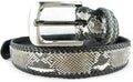 Genuine python leather skin belts for men snakeskin dress belt casual men's belt snake leather belts for men width 1.5'