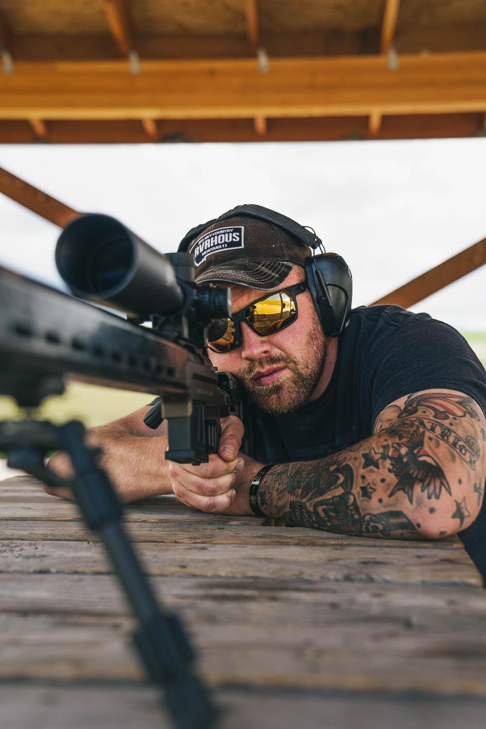 Gatorz Marauder ANSI Z87+ MILSPEC Ballistic Sunglass - Made in the USA