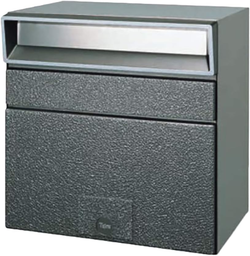 Tajima Metal Work MX-303BW Mailbox, Main Body Depth 15.4 inches (39 cm), Body Height 11.0 inches (28 cm), Body Width 15.4 inches (3