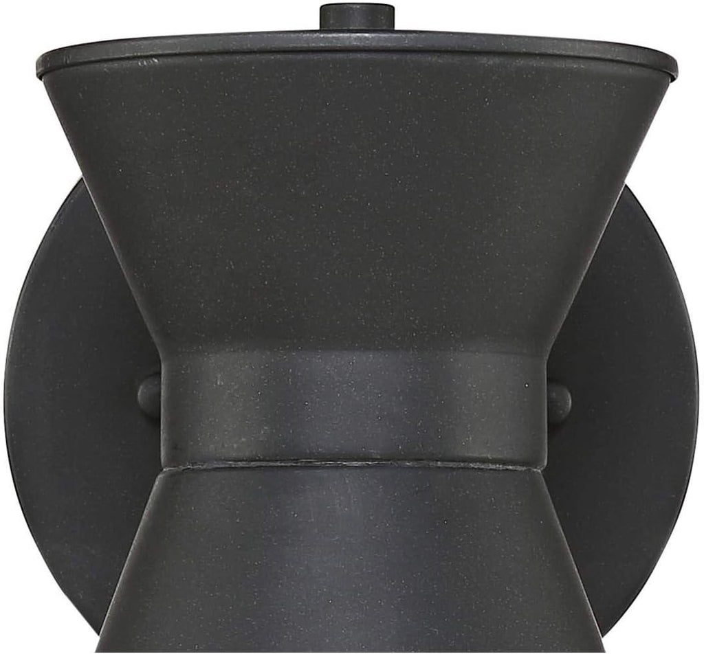 John Timberland Vance 8' High Modern Outdoor Wall Light Fixture Mount Porch House Exterior Outside LED Bulb Swivel Weatherproof Dark Sky Black Metal Front Door Patio Garage Home Deck Garden Backyard