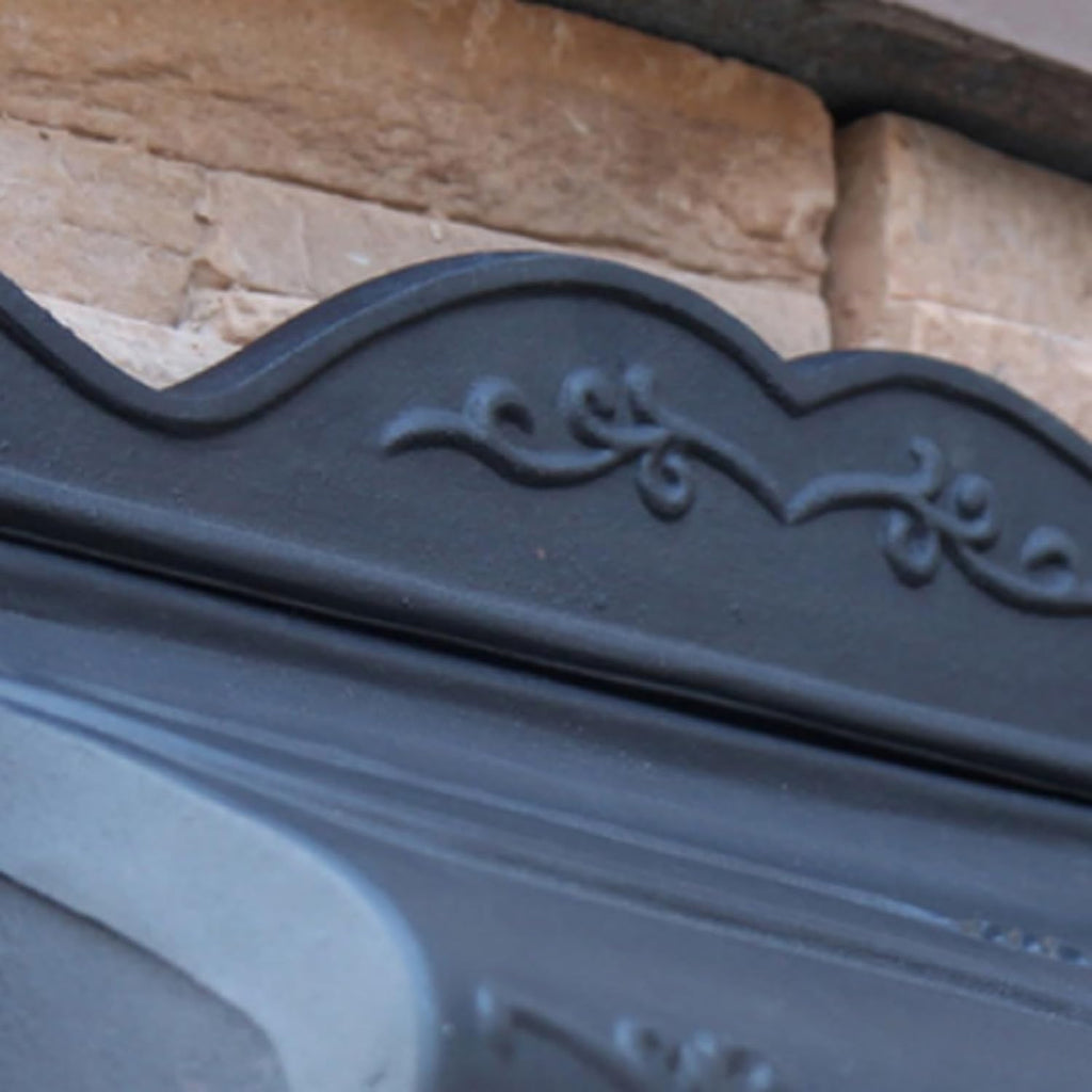 Cast Aluminum Horizontal Wall Mount Mailbox, Outdoor Metal Letter Delivery Box for Newspaper & Secure Post(Bronze)