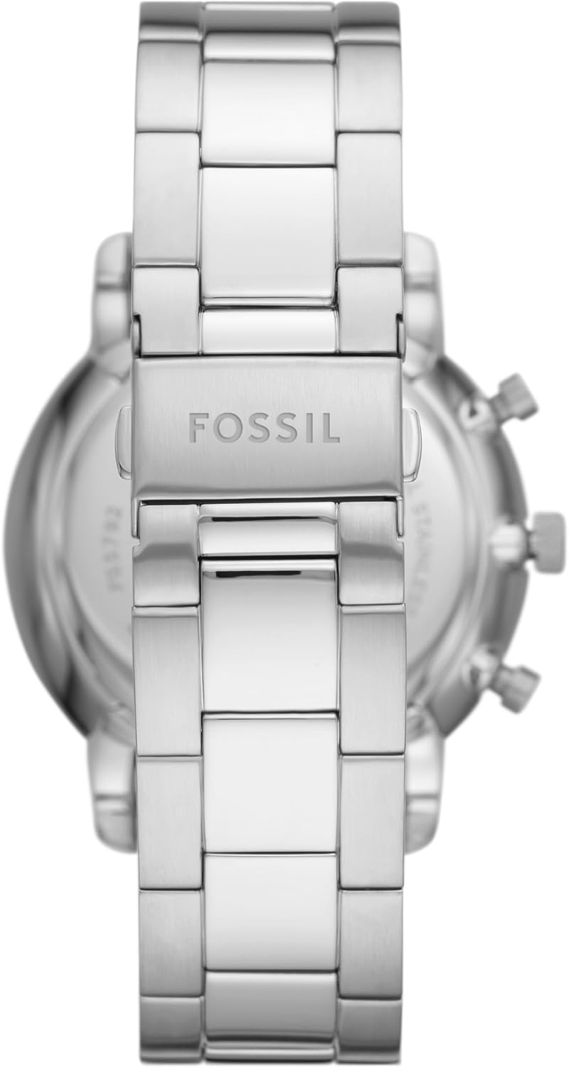 Fossil Men's Watch, Neutra Quartz Stainless Steel Chronograph Watch for Men