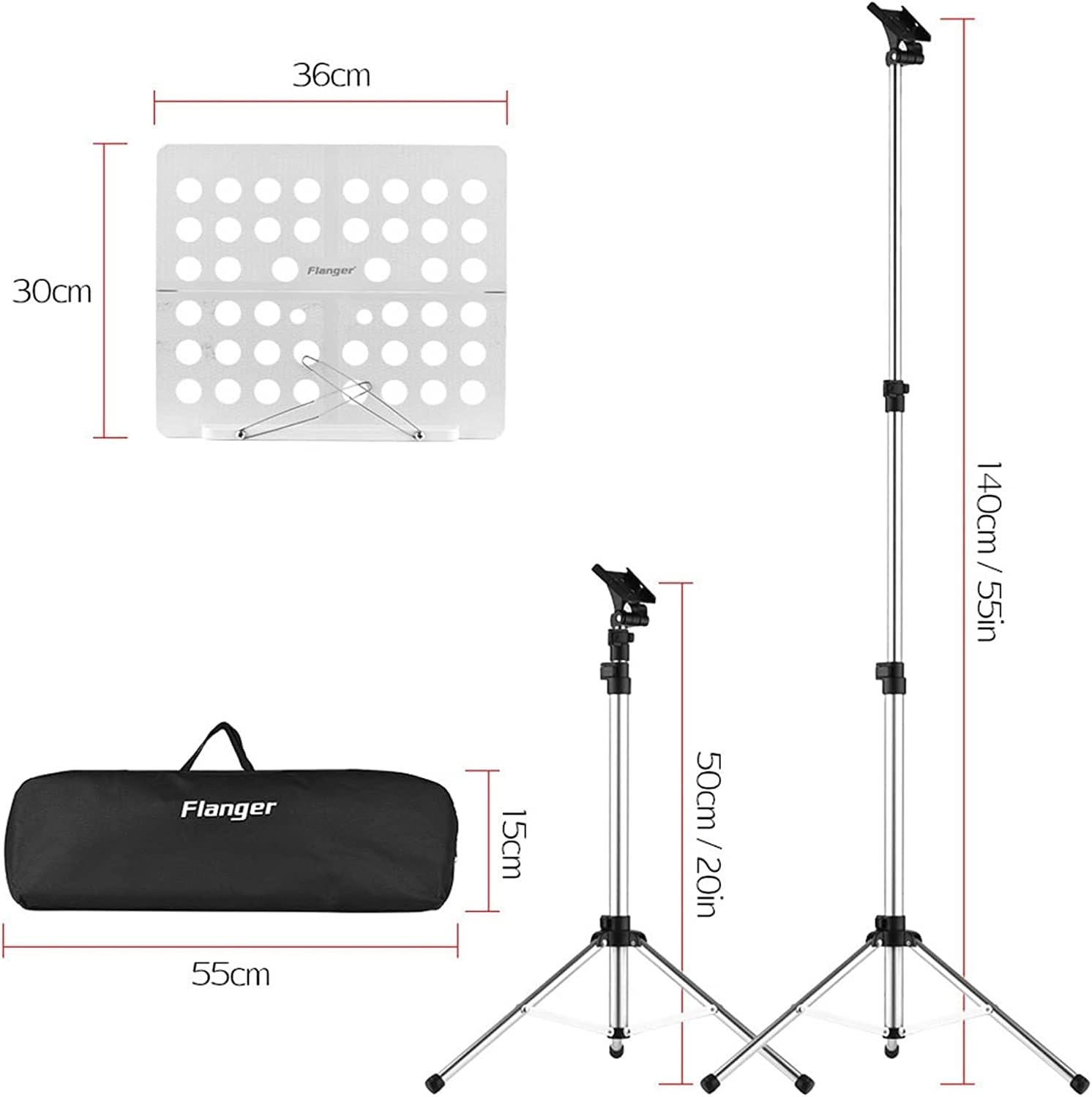 Music Stands Height Adjustable Music Holder Aluminum Alloy Sheet Music Stands Folding Violin Playing Desktop Book Stands，Grey
