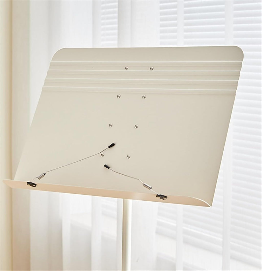 Sheet Music Stand Portable Lifting Music Stand Multi-Function Music Stand for Guitar Violin Piano Music Stand Holder(Gold)