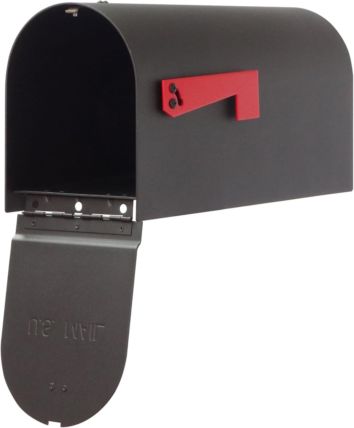 Special Lite Products Titan Steel Curbside Mailbox and Springfield Mailbox Post with Base