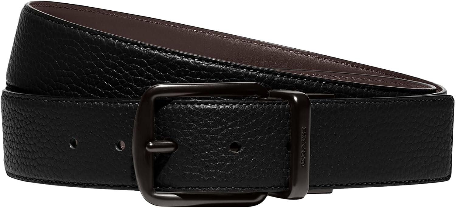 COACH 38MM Wide Harness CTW Reversible Belt