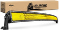 Nilight 52 Inch LED Light Bar 783 LED Chips Curved Triple Row Fog Light Yellow Beam Spot Flood Combo High Power LED Driving Lights Off Road Lights for Trucks SUV UTV ATV Truck Van 4x4 Boat
