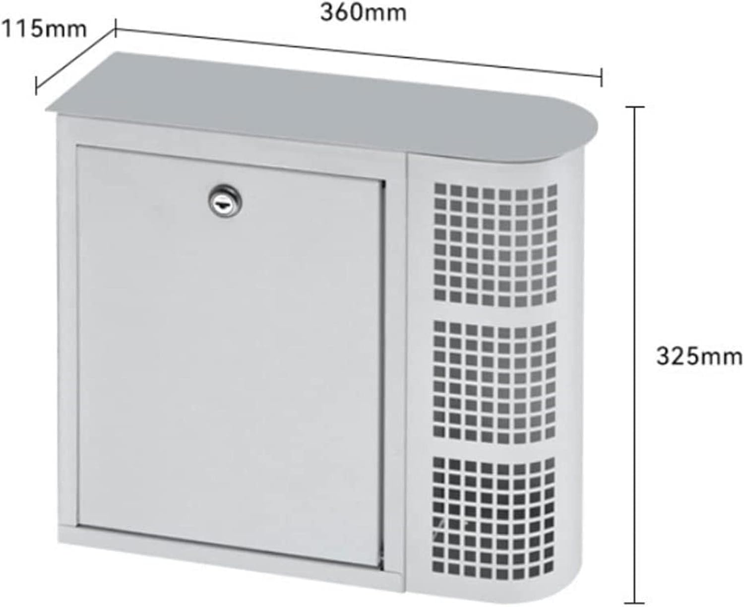 Metal Mailbox Posts Mail Drop Collection Boxes Package Lockers Envelopes Mailing Supplies Wall Mount Letterboxes