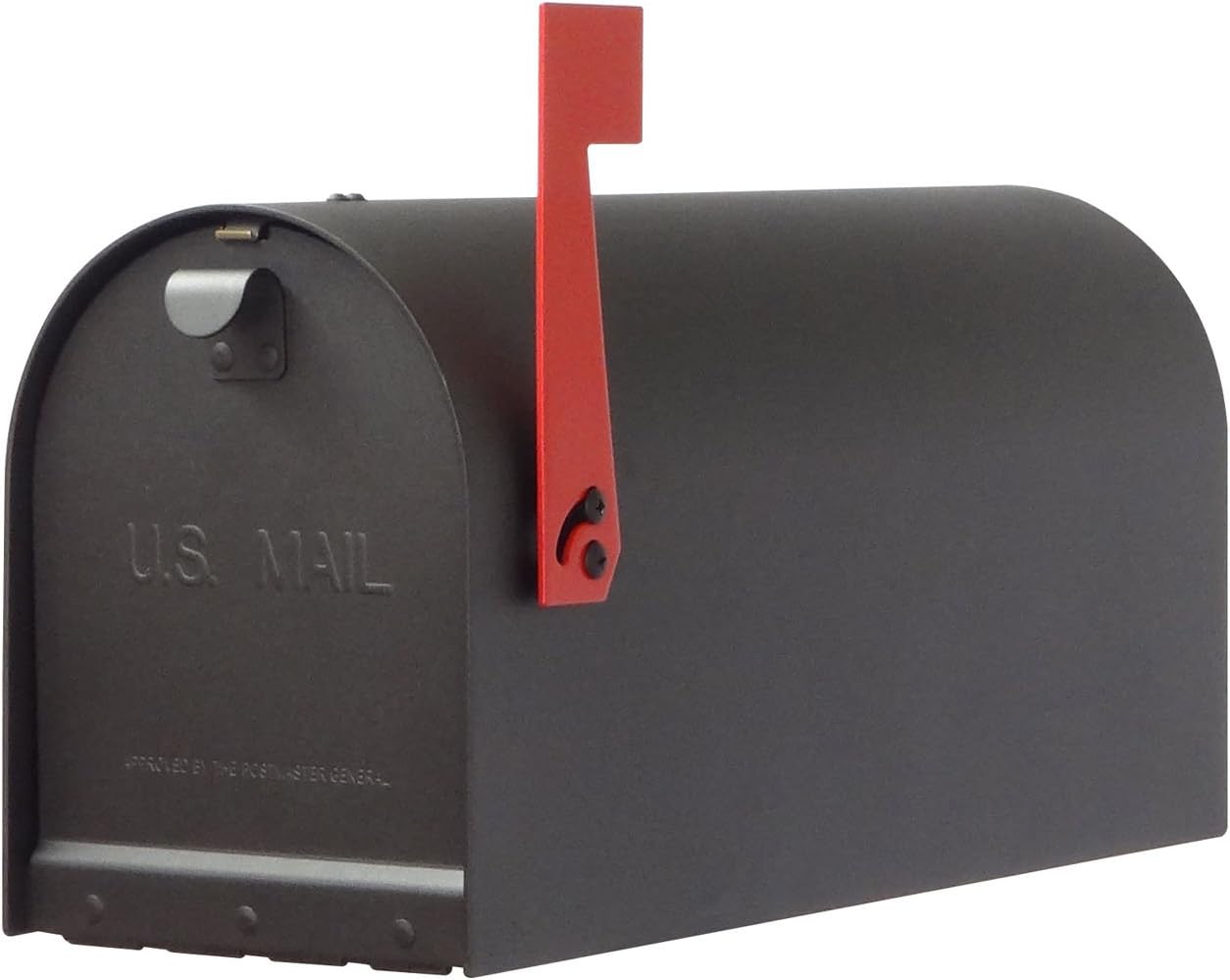 Special Lite Products Titan Steel Curbside Mailbox and Springfield Mailbox Post with Base