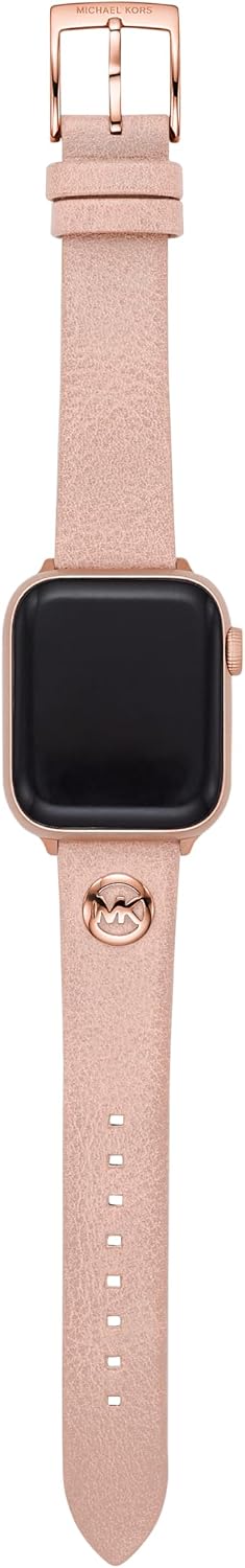 Michael Kors 38 mm/40 mm/41 mm Logo Charm Band for Apple Watch® Pink One Size