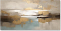 Beige Abstract Wall Art Living Room Wall Decor Canvas Painting Large Framed Modern Abstract Artwork Print Neutral Wall Art Bedroom Decor Picture Artwork for Office