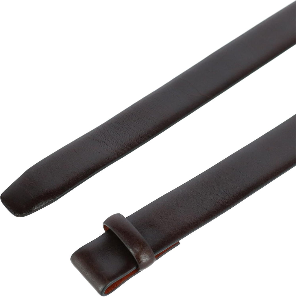 Trafalgar Cortina Leather Belt Strap - 1 3/16 inch wide (30mm)