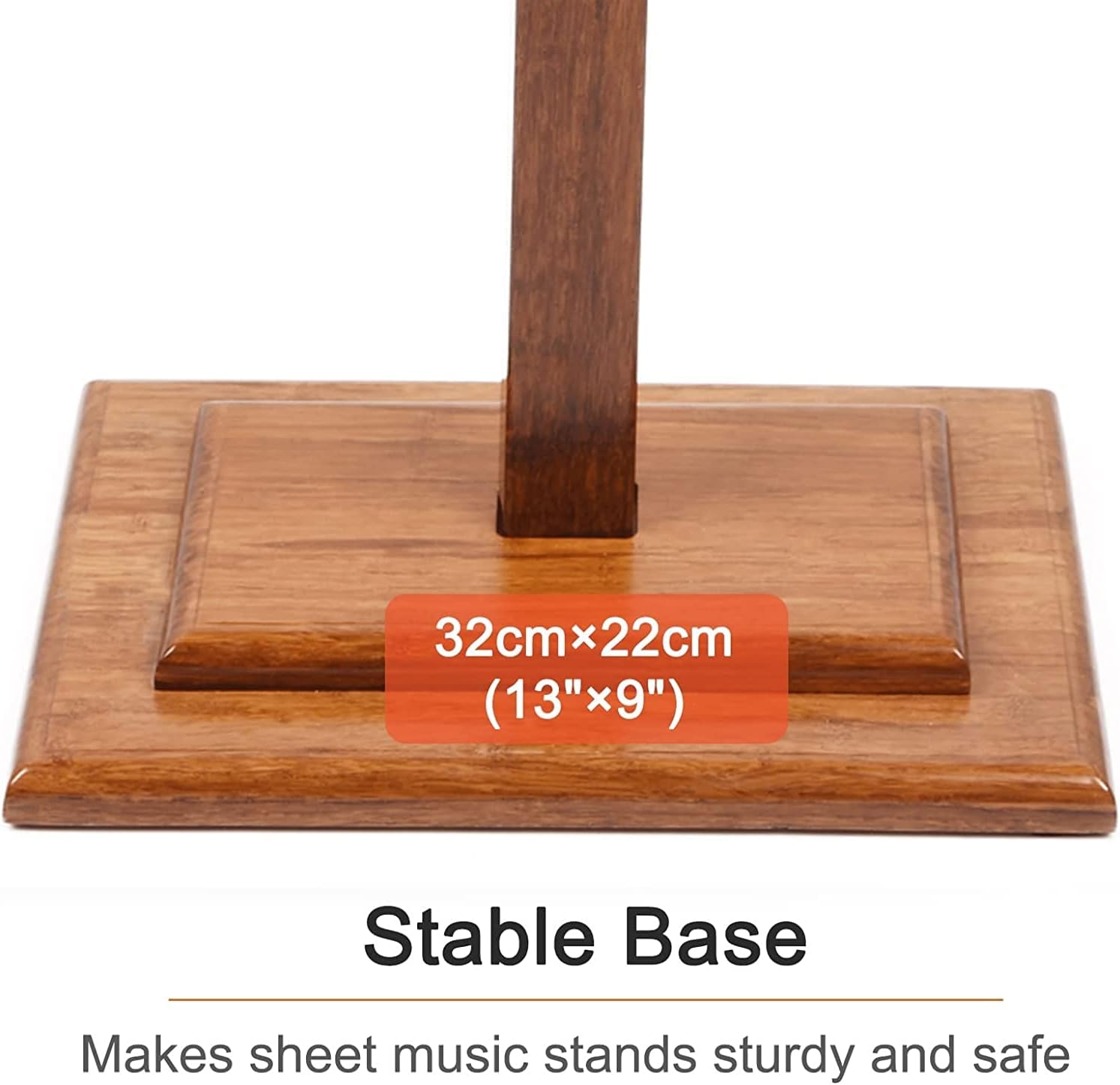 Music Stand Music Stands Heavy Duty Wooden Music Holder Portable Sheet Music Stands Vintage Style Adjustable Height Music Stands More Stable