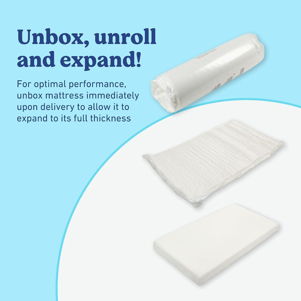 Graco Ultra Dual-Sided Crib Mattress & Protector Value Bundle (2-Pack) – Includes GREENGUARD Gold Certified Crib Mattress, GREENGUARD Gold Certified Waterproof Protector