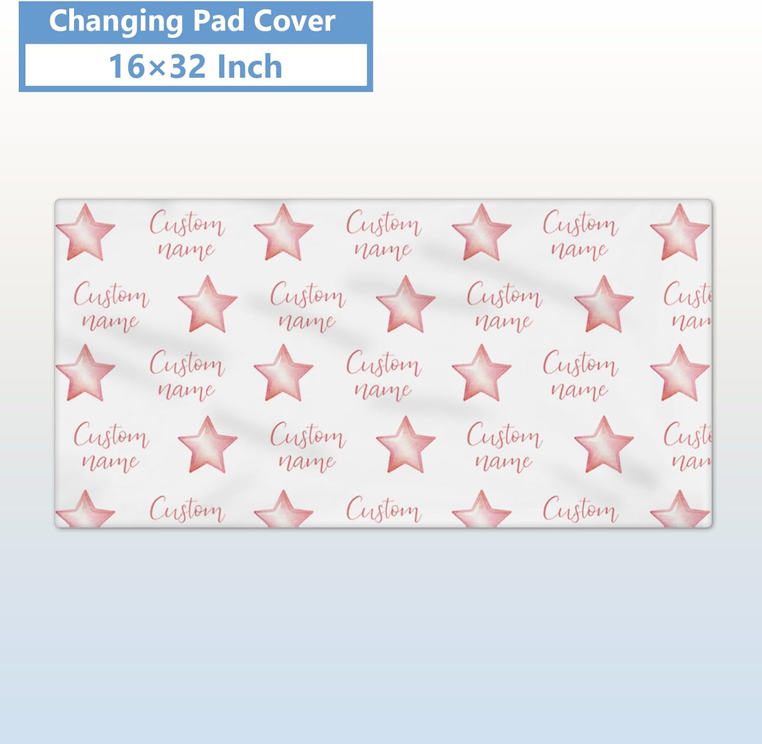 KAINSY Personalized Nursery Bedding Set, 5 Pcs - Custom Baby Girl Elephant Bedding, Toddlers Bedding Set with Name, Double Layer, Customized Gift for Infant Kid