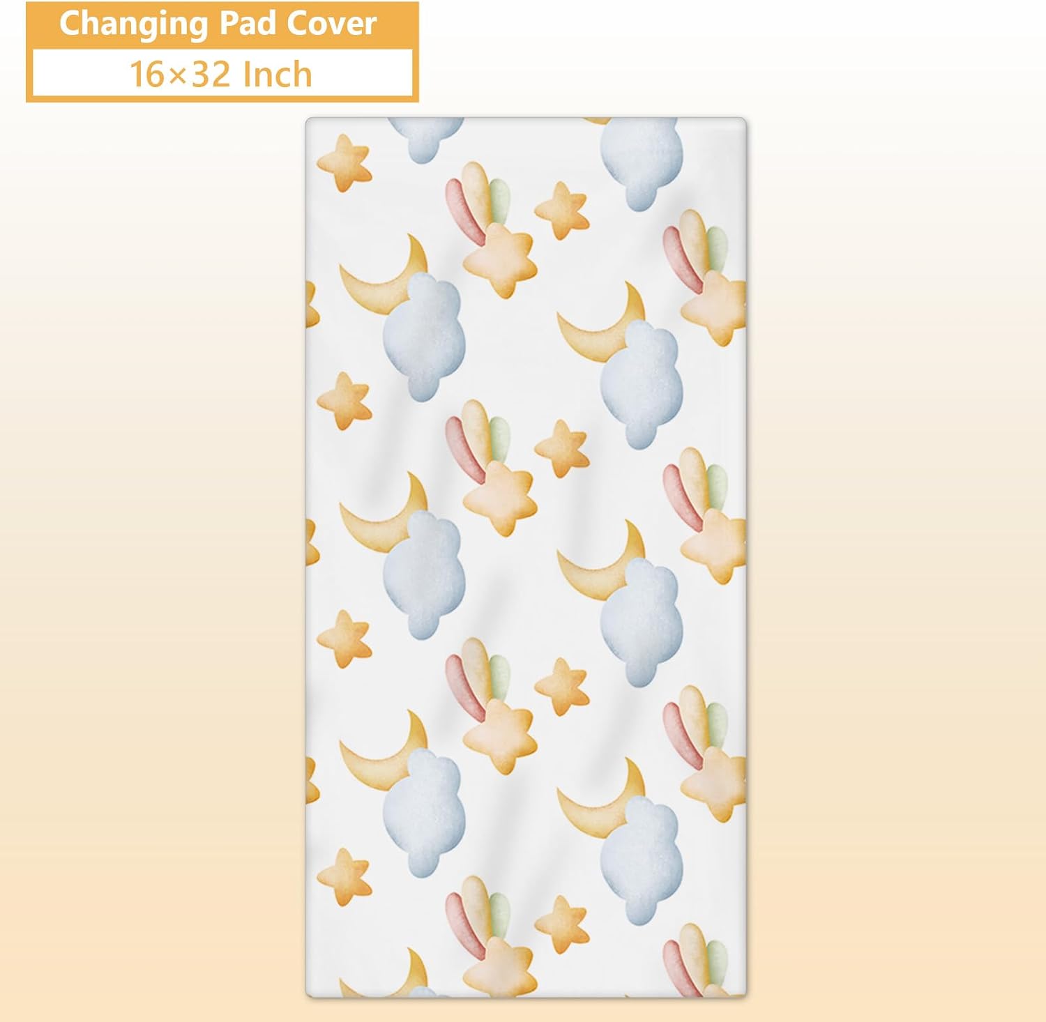 Terwex Personalized Baby Crib Bedding Set, 5 Pcs Custom Name Baby Crib Set with Double Layer Blanket, Soft Balloon Bunny Nursery Bedding Set for Girls Boys, Customized Gifts for Infants Toddlers