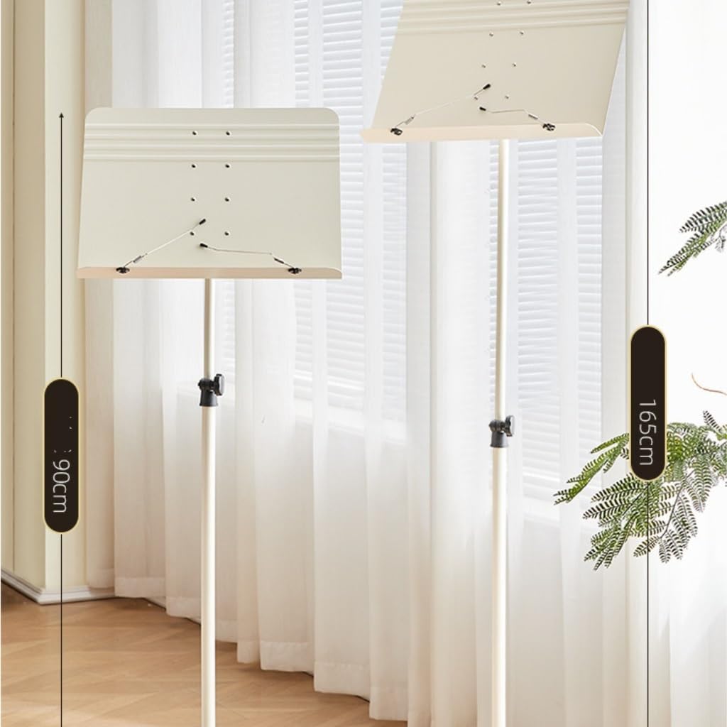 Music Stand Adjust The Piano Music Stand Music Stand Music Stand Music Stand Music Drum Music Violin Conductor Desk Sheet Music Stand(White)