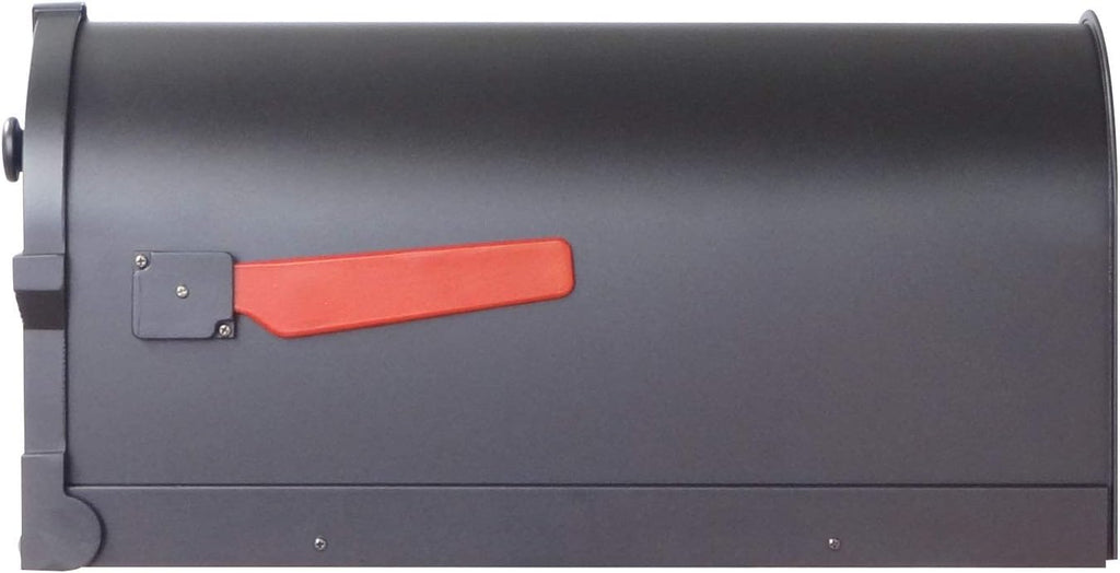 Special Lite Savannah Curbside Mailbox with Sorrento Front Single Mailbox Mounting Bracket - TC-SOR-FS-1014-BLK