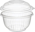 DART C16BCD Presentabowls Bowl/Lid Combo-Paks, 16oz, Clear, Dome Lid, 63/Pack, 4 Packs/Carton