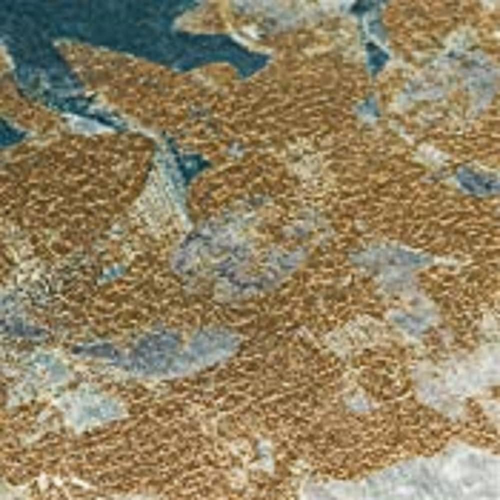 Madison Park Wall Art Living Room Decor - Embelished Gold Foil Triptych Canvas Home Accent Dining, Bathroom Decoration, Ready to Hang Painting for Bedroom, 15' x 35', Midnight Forest Blue 3 Piece