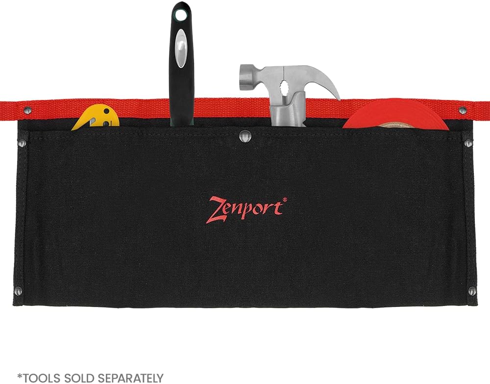 Zenport AG4030 Double Pocket Apron Pouch
