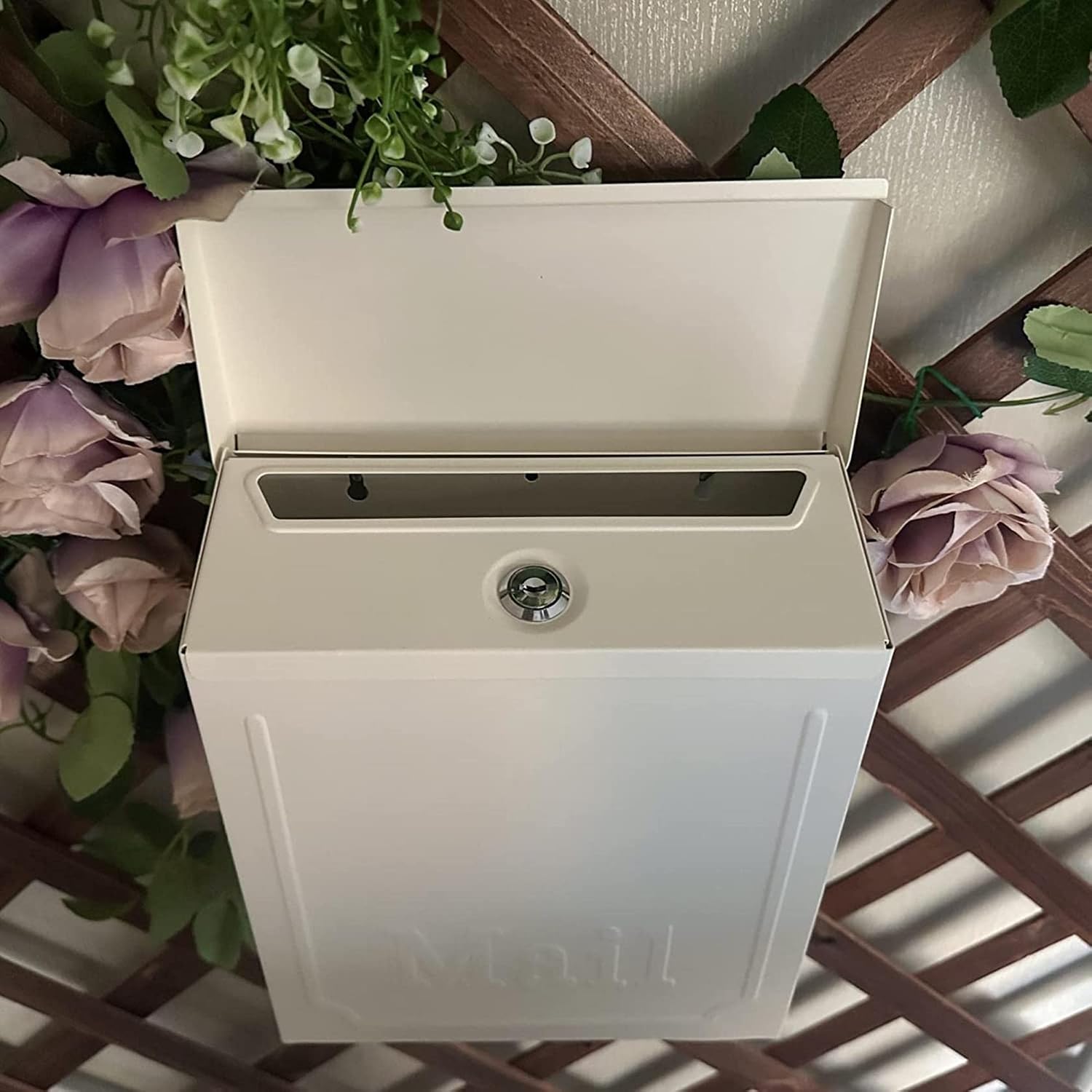Door Letterboxes Wall-Mount Letterboxes Mailboxes for Outside Locking Metal Mailbox Posts Mailbox Covers