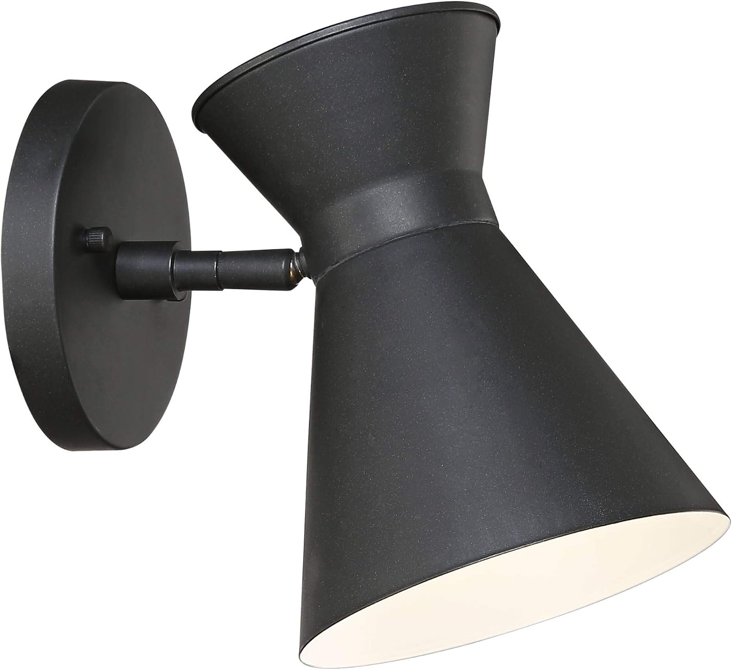 John Timberland Vance 8' High Modern Outdoor Wall Light Fixture Mount Porch House Exterior Outside LED Bulb Swivel Weatherproof Dark Sky Black Metal Front Door Patio Garage Home Deck Garden Backyard