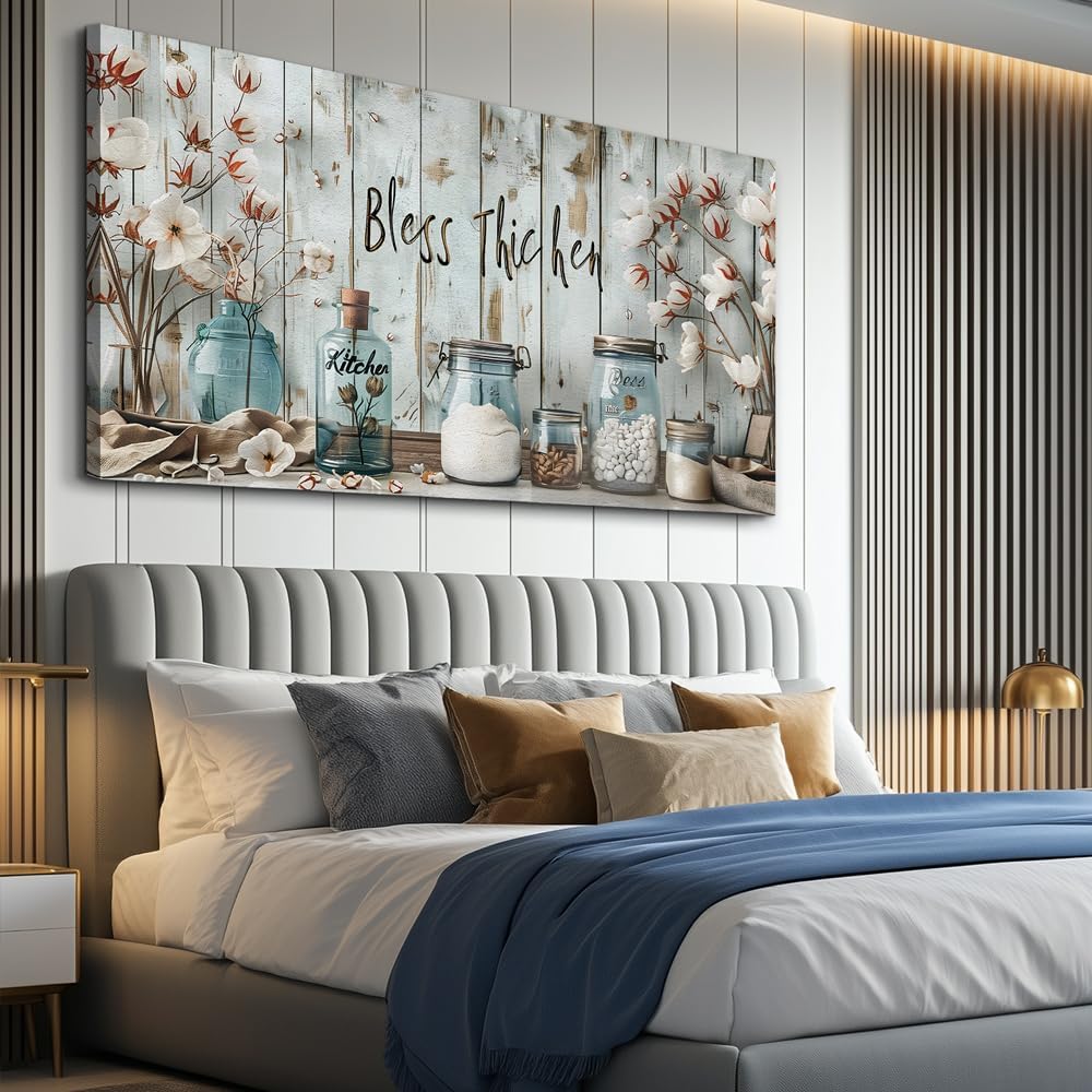 ERQINHUA Large Wall Decor Canvas Wall Art For Bedroom Living Room Decor Kitchen And Dining Room Painting Artwork Print For Home Decor Room For office Farmhouse Room Decoration Aesthetics 30x60 In