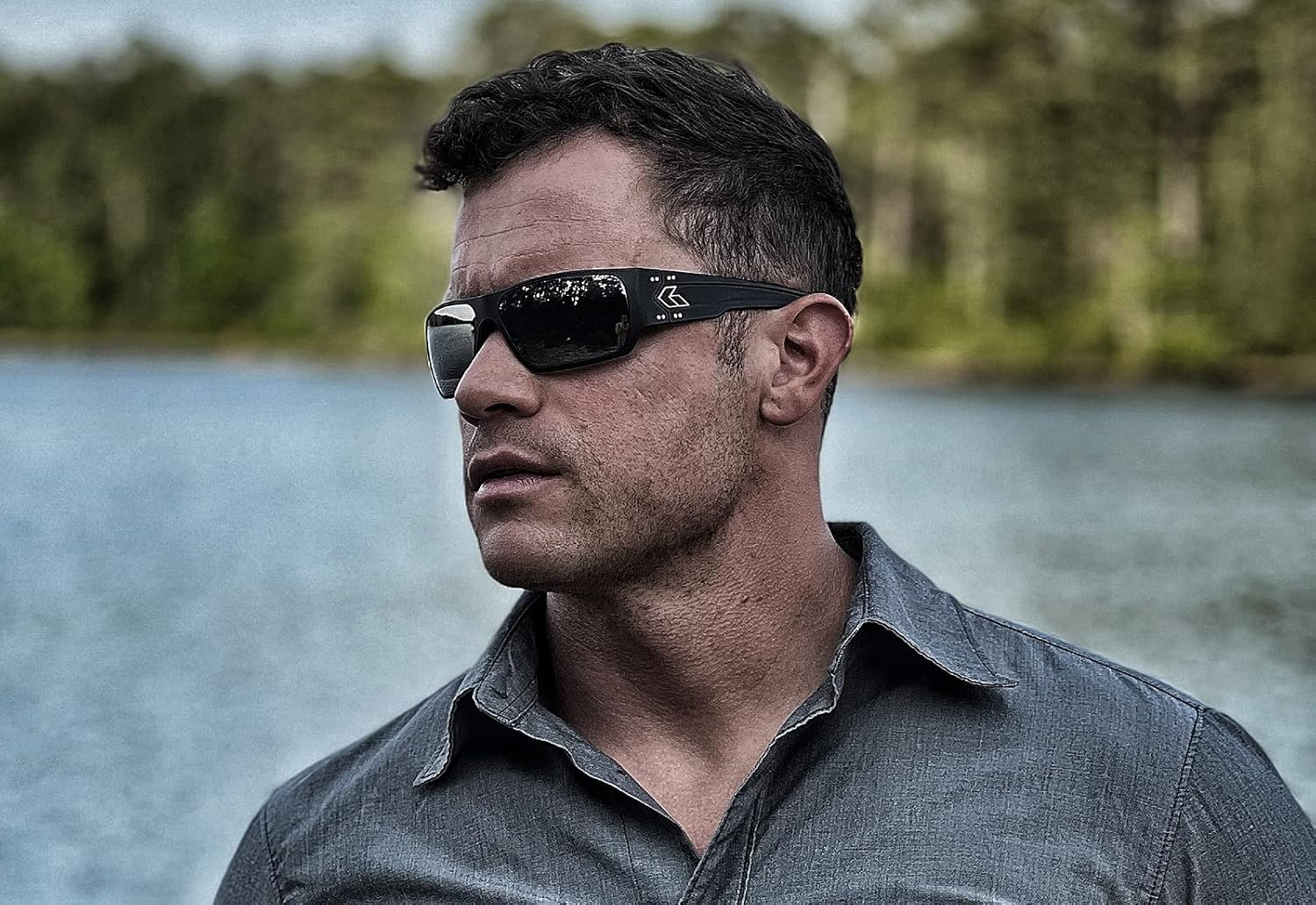 Gatorz Specter Hand Crafted Aluminum Polarized Lens Sunglasses - Made in The USA