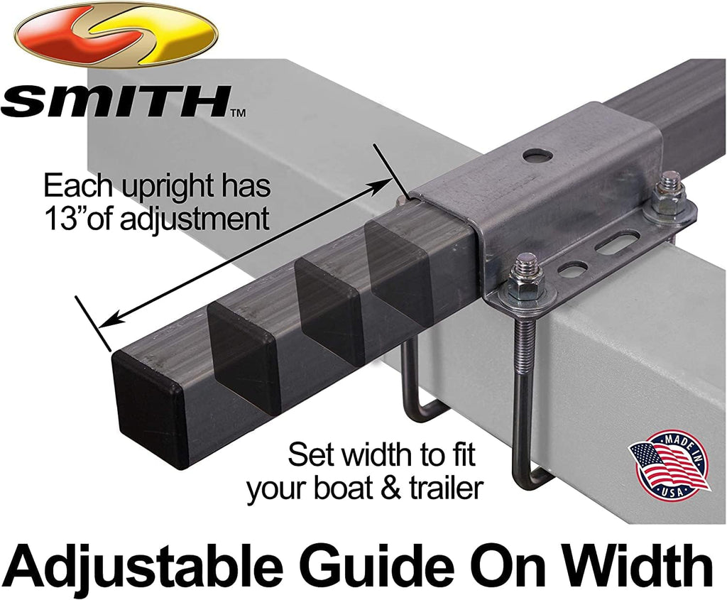 CE Smith - Guide-ON Post with LED Light - Durable Boat Trailer Accessory