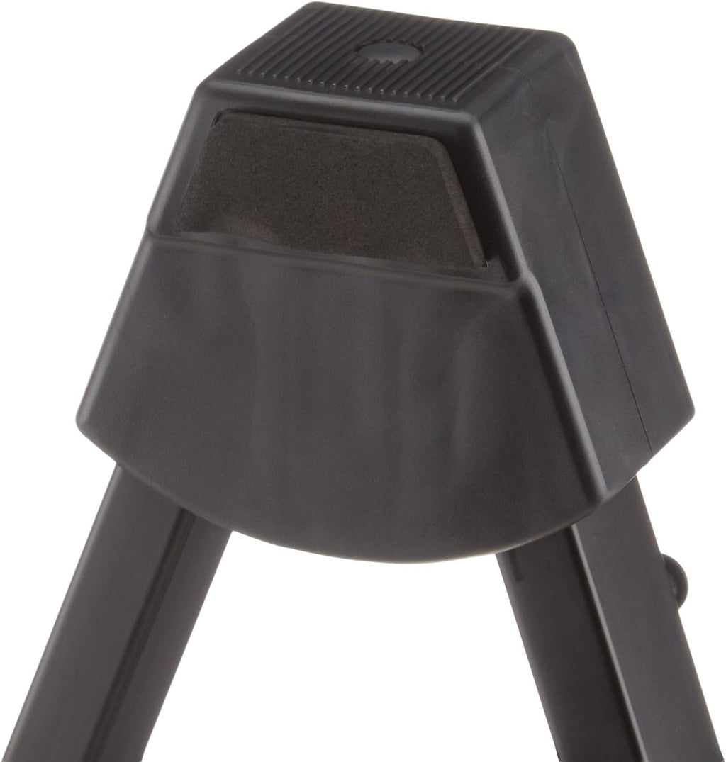 Amazon Basics Portable Adjustable Folding Guitar Stand for Electric and Acoustic Guitars, A-shape, Fully Assembled with Padded Foam, Black, 8.66 x 15.16 x 3.74 inches (Pack of 6)