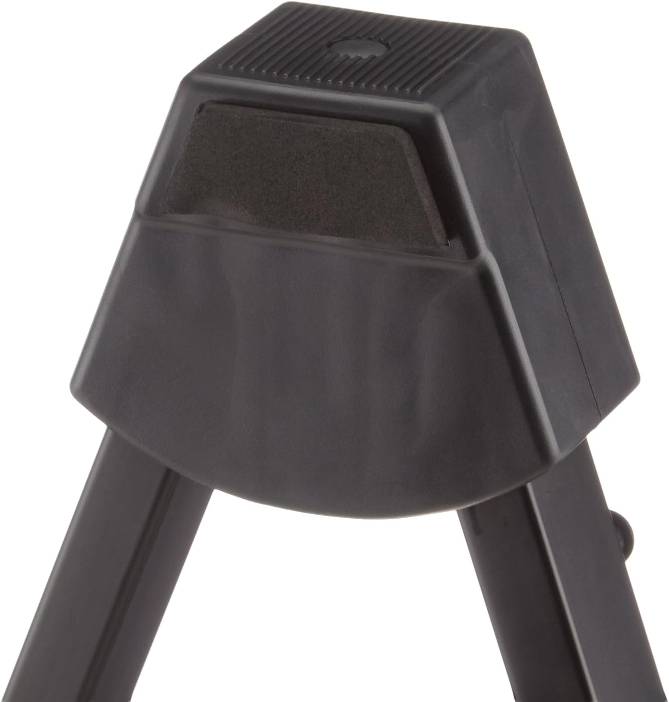 Amazon Basics Portable Adjustable Folding Guitar Stand for Electric and Acoustic Guitars, A-shape, Fully Assembled with Padded Foam, Black, 8.66 x 15.16 x 3.74 inches (Pack of 6)