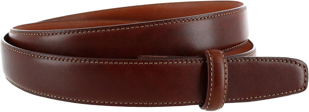 Trafalgar Cortina Leather Belt Strap - 1 inch wide (25mm)