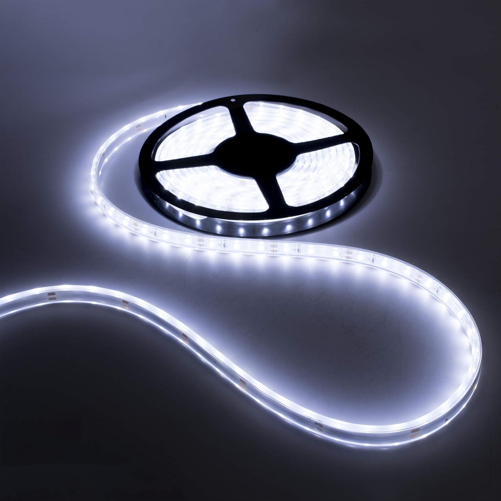 RecPro 20'-25' Pontoon Boat Under Deck LED Lights | Harness and Mounting Track Included (White)